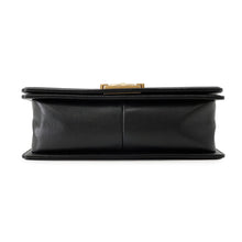 将图像加载到图库查看器中,CHANEL Boy Chanel ChainShoulder BlackA67086 Caviar Leather Size 25