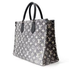 Load image into Gallery viewer, LOUIS VUITTON Onthego GrayM46448 Monogram・Jacquard Denim Size MM