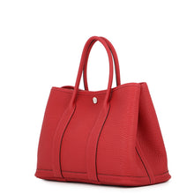 将图像加载到图库查看器中,HERMES Garden Party Rouge Piman Negonda Leather Size TPM