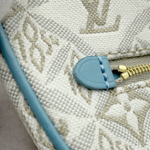 Load image into Gallery viewer, LOUIS VUITTON SINCE1854 Loop Shoulder Bag BlueM81094 Monogram / Jacquard SINCE1854