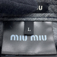 Load image into Gallery viewer, MIUMIU logo baseball cap Size L Dark Brown/Navy5HC369 2CUA Cotton100%