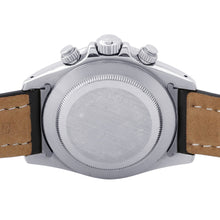 将图像加载到图库查看器中,TUDOR Chrono time W40mm Stainless Steel Leather Black Dial79280P
