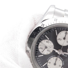 将图像加载到图库查看器中,TUDOR Chrono time W40mm Stainless Steel Leather Black Dial79280P