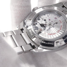 Load image into Gallery viewer, OMEGA Seamaster Aqua Terra Co-Axial GMT W43mm Stainless Steel Blue Dial231.10.43.22.03.001