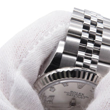 将图像加载到图库查看器中,ROLEX Lady-Datejust W28mm Stainless Steel 18KWG Silver Dial279174G