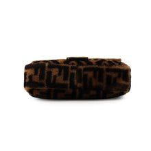 将图像加载到图库查看器中,FENDI Zucca mamma bucket Brown/Black8BR600 Fur Leather