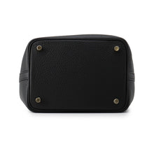将图像加载到图库查看器中,HERMES Picotin Lock Black Taurillon Clemence Size PM