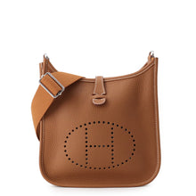 将图像加载到图库查看器中,HERMES Evelyne 3 Gold Taurillon Clemence Size 23