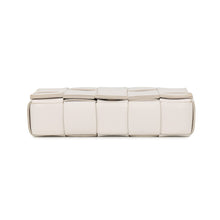 Load image into Gallery viewer, Bottega Veneta Cassette Maxi INTRECCIATO Shoulder Bag White730848VMAY19009 Lambskin Size Small