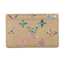 Load image into Gallery viewer, LOUIS VUITTON LV Garden Flora Le Monogram Porte Carte Simple Gold/MulticolorM81726 Flora Le Monogram/LV Garden
