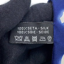 Load image into Gallery viewer, CHANEL hair band scarf Navy/WhiteAA0349 Silk100%