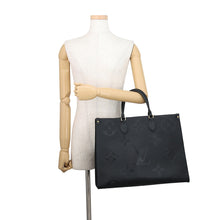 Load image into Gallery viewer, LOUIS VUITTON Onthego NoirM44925 Monogram Empreinte Leather Size GM