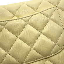 Load image into Gallery viewer, CHANEL Matelasse Classic Chain Wallet YellowAP0250 Caviar Leather