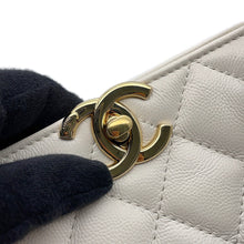 Load image into Gallery viewer, CHANEL ChainTote Bag WhiteAS3953 Caviar Leather