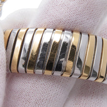 Load image into Gallery viewer, BVLGARI Serpenti Tubogas S H35mm×W23mm K18PG Stainless Steel Silver Dial102237