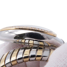 Load image into Gallery viewer, BVLGARI Serpenti Tubogas S H35mm×W23mm K18PG Stainless Steel Silver Dial102237