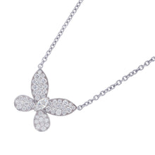 Load image into Gallery viewer, GRAFF Pave Butterfly Diamond Mini Pendant Size MiniRGP550 18K White Gold