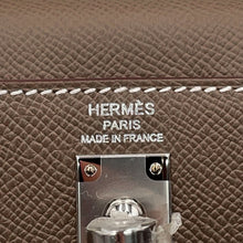 Load image into Gallery viewer, HERMES Kelly Sellier Etoupe Epsom Size 25