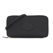 Load image into Gallery viewer, HERMES Macaron Long To Go Black Epsom