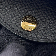 Load image into Gallery viewer, HERMES Macaron Long To Go Black Epsom