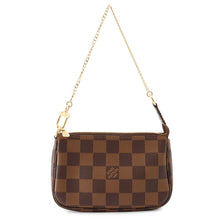 Load image into Gallery viewer, LOUIS VUITTON Mini Pochette Accessoires RedN58009 Damier Ebene Canvas