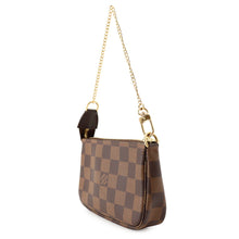 Load image into Gallery viewer, LOUIS VUITTON Mini Pochette Accessoires RedN58009 Damier Ebene Canvas
