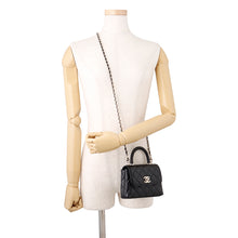 Load image into Gallery viewer, CHANEL Coco handle BlackAP4244 Caviar Leather Size Mini mini