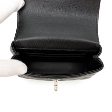 Load image into Gallery viewer, CHANEL Coco handle BlackAP4244 Caviar Leather Size Mini mini