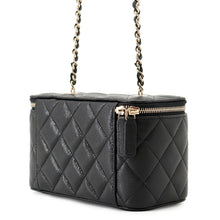将图像加载到图库查看器中,CHANEL Vanity ChainShoulder BlackAP1341 Caviar Leather