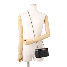 将图像加载到图库查看器中,CHANEL Vanity ChainShoulder BlackAP1341 Caviar Leather