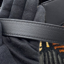 Load image into Gallery viewer, LOEWE hammock Black/Orange/NaturalA538H13X07 Raffia Leather Size compact