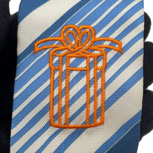 Load image into Gallery viewer, HERMES Twilly sticker EX-LIBRIS Bleu Moyan/Jaune Viff/Orange Silk100%
