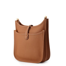 将图像加载到图库查看器中,HERMES Evelyne3 Gold Taurillon Clemence Size 23