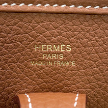 将图像加载到图库查看器中,HERMES Evelyne3 Gold Taurillon Clemence Size 23
