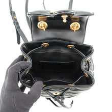 Load image into Gallery viewer, GUCCI GG Marmont Backpack Black777253 Leather
