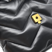 Load image into Gallery viewer, GUCCI GG Marmont Backpack Black777253 Leather
