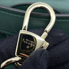 将图像加载到图库查看器中,GUCCI Diana Tote Bag Green853226 Leather Size Medium