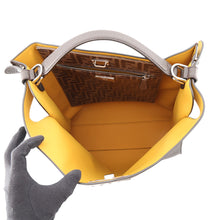将图像加载到图库查看器中,FENDI Peekaboo X-Lite Fit Shoulder Bag Brown7VA447 Leather