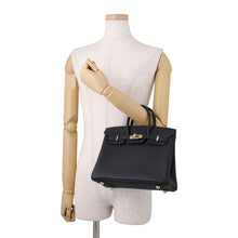 Load image into Gallery viewer, HERMES Birkin Black Togo Leather Size 25