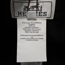 Load image into Gallery viewer, HERMES Cap Miles Size 58 Black Cotton