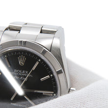 Load image into Gallery viewer, ROLEX Air-King W34mm Stainless Steel Black Dial14010