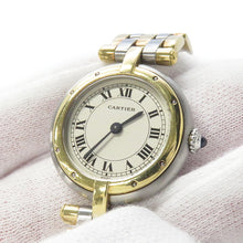 Load image into Gallery viewer, CARTIER PANTHERE Vendome 3 Row SM W24mm Stainless Steel K18YG Ivory DialW25030B8