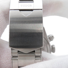 将图像加载到图库查看器中,TUDOR Black Bay Chrono W41mm Stainless Steel White Dial79360N