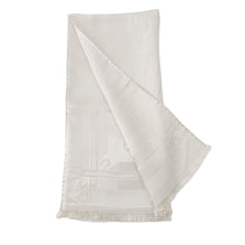 Load image into Gallery viewer, HERMES Silk Scarf Jacquard Coaching Size 43x180 Craie Silk100%