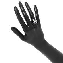 将图像加载到图库查看器中,HERMES Chaine d'Ancre Twist Punk Ring Size PM/51/#11 SV925
