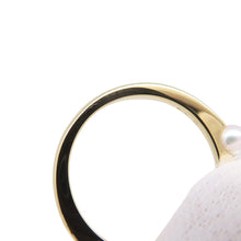 Load image into Gallery viewer, MIKIMOTO Baby Pearl Ring Size Approximately No. 9PR-1426DK 18K Yellow Gold