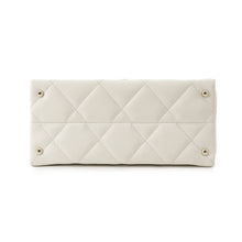 Load image into Gallery viewer, CHANEL Matelasse Top Handle ChainShoulder Bag WhiteAS4711 Caviar Leather Size Mini