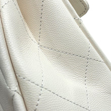 Load image into Gallery viewer, CHANEL Matelasse Top Handle ChainShoulder Bag WhiteAS4711 Caviar Leather Size Mini
