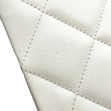 Load image into Gallery viewer, CHANEL Matelasse Top Handle ChainShoulder Bag WhiteAS4711 Caviar Leather Size Mini
