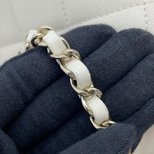 Load image into Gallery viewer, CHANEL Matelasse Top Handle ChainShoulder Bag WhiteAS4711 Caviar Leather Size Mini
